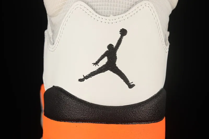 All categories Air Jordan Jordan series basketball shoes Air Jordan 5 Air Jordan 5 "Shattered Backboard" AJ5 Joe 5 white and orange buckle high top basketball shoes DC1060-100